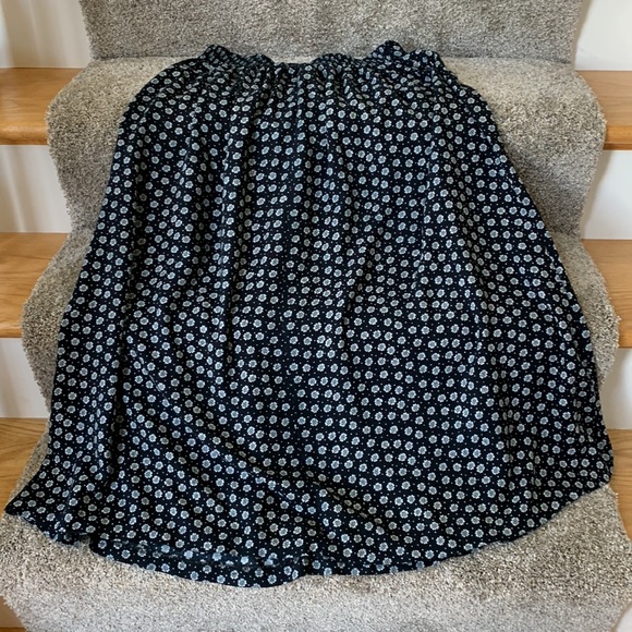 Vintage Maggie Lawrence Pull On MIDI Aline Skirt - Picture 4 of 6